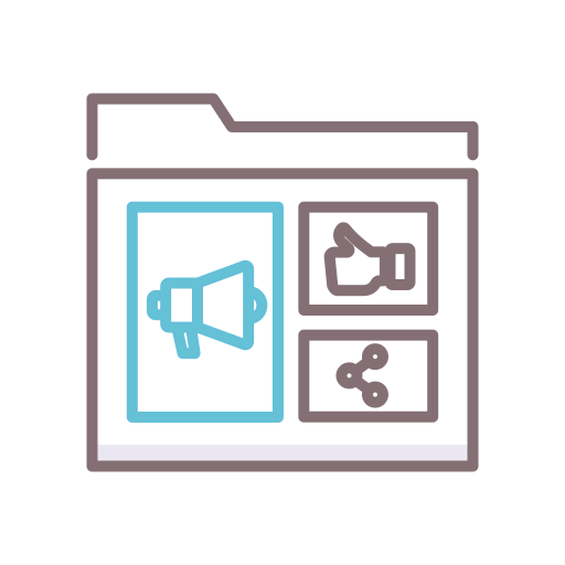 Content management icon