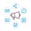 Content marketing іконка 64x64