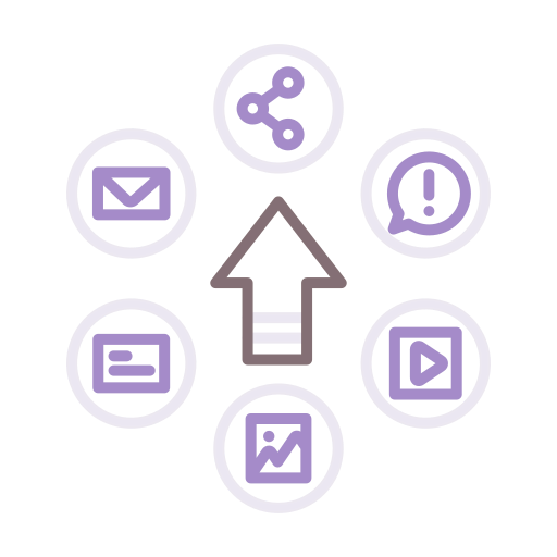 Content management icon