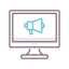 Online advertising іконка 64x64