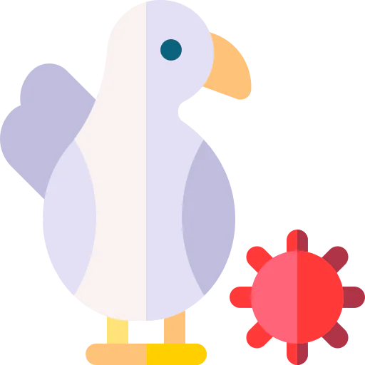 Bird flu icon