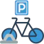 Bicycle parking icon 64x64
