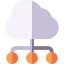 Cloud computing biểu tượng 64x64