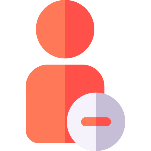 Remove user icon