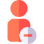 Remove user biểu tượng 64x64