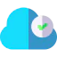 Cloud computing biểu tượng 64x64