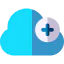 Cloud computing biểu tượng 64x64