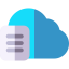 Cloud computing biểu tượng 64x64