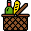Picnic basket icon 64x64