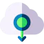 Cloud computing biểu tượng 64x64