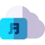 Cloud computing biểu tượng 64x64