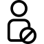 Ban user icon 64x64