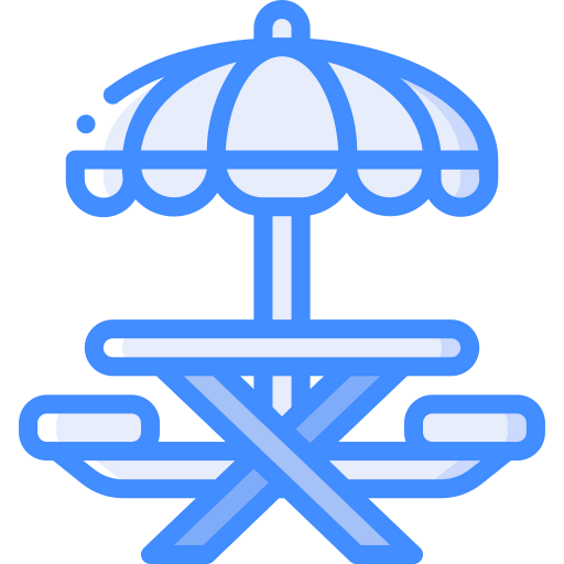 Picnic table icon