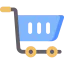 Shopping cart icon 64x64