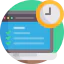 Clock icon 64x64