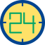24 hours icon 64x64
