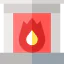 Fireplace icon 64x64