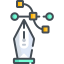 Pen tool ícono 64x64