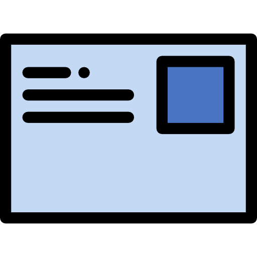 Postcard icon