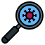 Magnifying glass icon 64x64