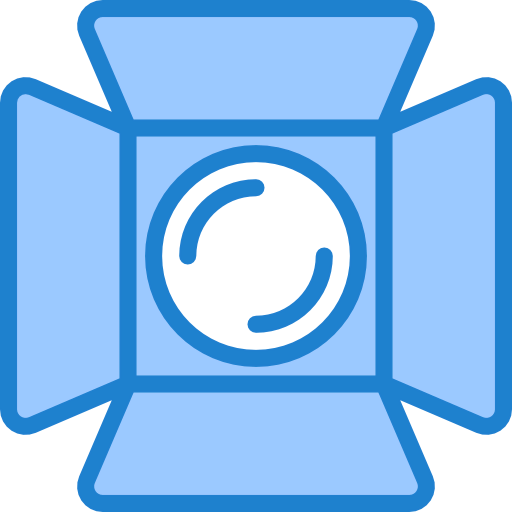 Studio lighting icon