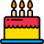 Birthday cake icon 64x64