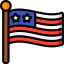 United states of america icon 64x64