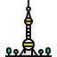 Oriental pearl tower アイコン 64x64