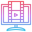 Watching tv Ikona 64x64
