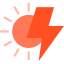 Solar energy icon 64x64