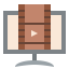 Watching tv Ikona 64x64