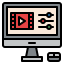 Video editing アイコン 64x64