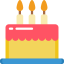 Birthday cake icon 64x64