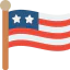 United states of america icon 64x64