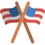 United states of america icon 64x64