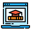 Online learning icon 64x64