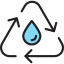 Water cycle icon 64x64