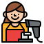 Cashier icon 64x64