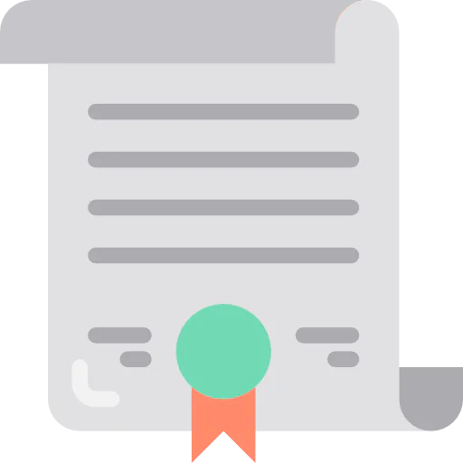Certificate icon