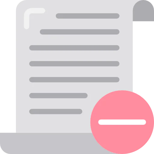 Delete icon