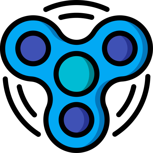 Fidget spinner icon