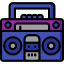 Boom box biểu tượng 64x64