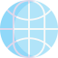 Globe grid icon 64x64