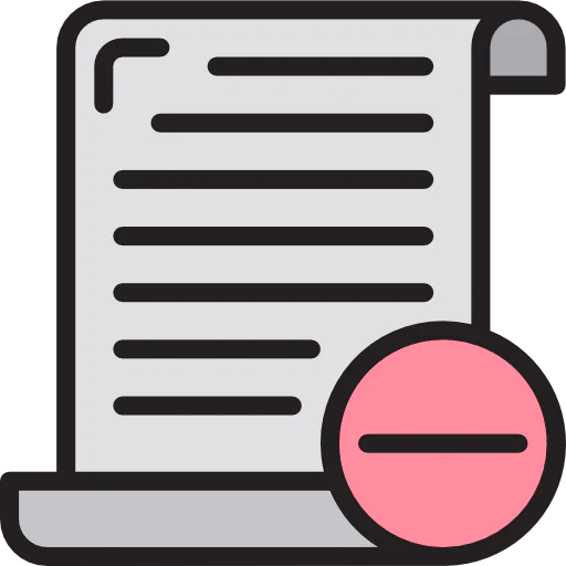 Delete icon