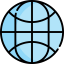 Globe grid アイコン 64x64