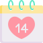 Valentines day icon 64x64