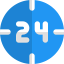 24 hours icon 64x64