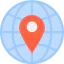 Location pin icon 64x64