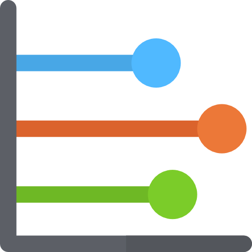 Line chart icon