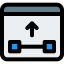 Up arrow icon 64x64